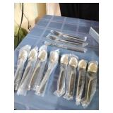 MCM Lindy Stainless and Ebony Flatware