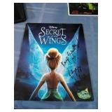 Signed Disney Secret of the Wings Card