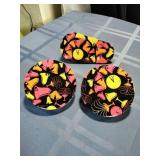 Tin Lithograph Noisemakers (3)
