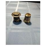 Pair of Antique Rayo Flame Spreaders