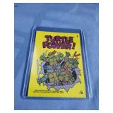 1989 Topps TMNT Sticker Card