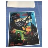Disney Prep and Landing Signed Advertising