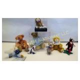 box lot assorted collectible bears