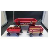 miniature Radio flyer wagons