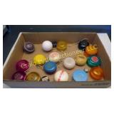 box lot vintage yoyo's