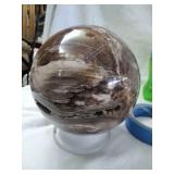 Petrified Wood Sphere