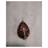 Goldstone Wire Wrapped Pendant