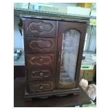 Tabletop Jewelry Armoire