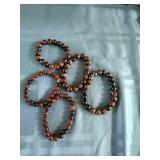 Red Tiger's Eye Stone Bracelets (5)