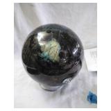 Blue Labradorite polished Sphere