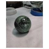 Ruby in Zoisite Natural Polished Sphere