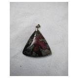 Dragon Blood Jasper Pendant