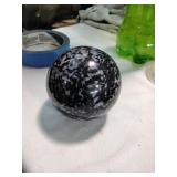 Natural Indigo Gabbro Polished Sphere
