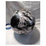 Natural Black Tourmaline in Quartz Sphere