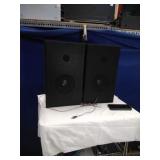 Pair of Unbranded Speakers