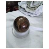 Polished Tiger Eye Sphere 3'
