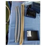 Pair of Men's Bandmax Stainless  Chains