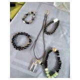 Natural Stone Bracelets set of 4