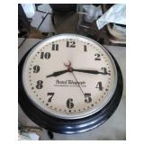 20-inch Hammond Postal Telegraph Wall Clock
