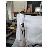 Aladdin Green White Ribbon Design Lamp