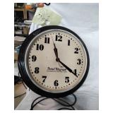 Hammond Postal Telegraph Round Wall Clock