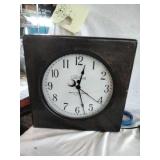 Warren Telechron Square Wall Clock.