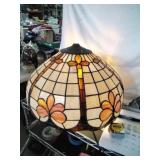 skylite Slag Glass Lampshade
