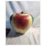 1940ï¿½s Hull Blushing Apple/Peach Cookie Jar