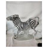 Royal Dux Zebra Figure