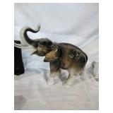 Royal Dux Bohemia Elephant Figure