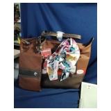 New Stone Mountain Leather Tote and Wristlet