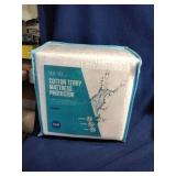 New Lucid Cotton Terry Mattress Protector Queen