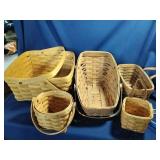 Longaberger Baskets Lot of 5