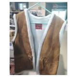 Pypsa Suede/Sherpa Lined Vest