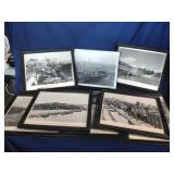 8 Framed Old Photos of Cincinnati