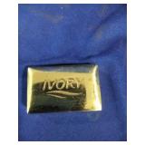 Ivory Brass Bar of Soap Paperweight