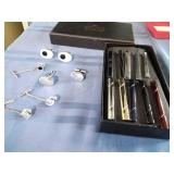 Debonair Tie Clips and Krementz Cufflinks