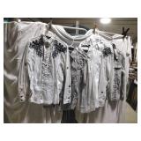 Set of 5 Roar Button Down Shirts Medium