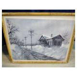 Robert Fabe Print "Old Station"