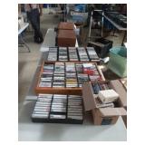 Large Lot of Cassette Decks and Storeage