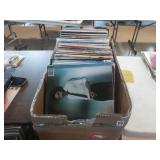 Vinyl Record Box Lot - 84 Count
