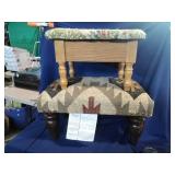 Pair of Wood Foot Stools