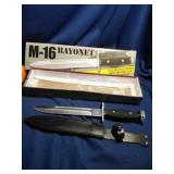 M-16 Bayonet New in Box