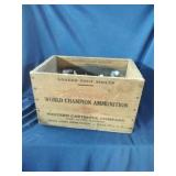 Western Cartridge Co. Wood Ammo Crate