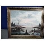 Acrylic on Canvas Landscape