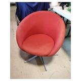 Red Barrel Chair