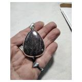 Lepidolite Tear drop Pendant