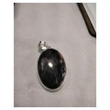 Oolitic Jasper Pendant