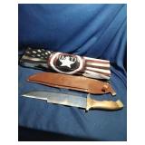 Primitive Bowie Knife