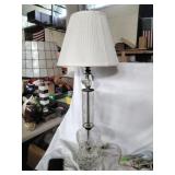 Contemporary Glass Table Lamp